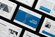Annual Report Template Landscape, a Brochure Template by DesignCrest (Thumbnail 2 of 13)