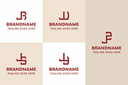 Letters JR JS JU JY JZ Monogram Logo, a Branding & Logo Template by Pray Art Design Studio (Thumbnail 1 of 2)