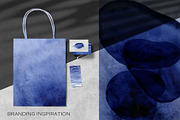 Sapphire Blue Clipart Watercolor, a Texture Graphic by FineArt (Thumbnail 4 of 12)