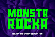 Monsta Rocka - a monster rocker font, a Font by Little Type Factory (Thumbnail 2 of 14)