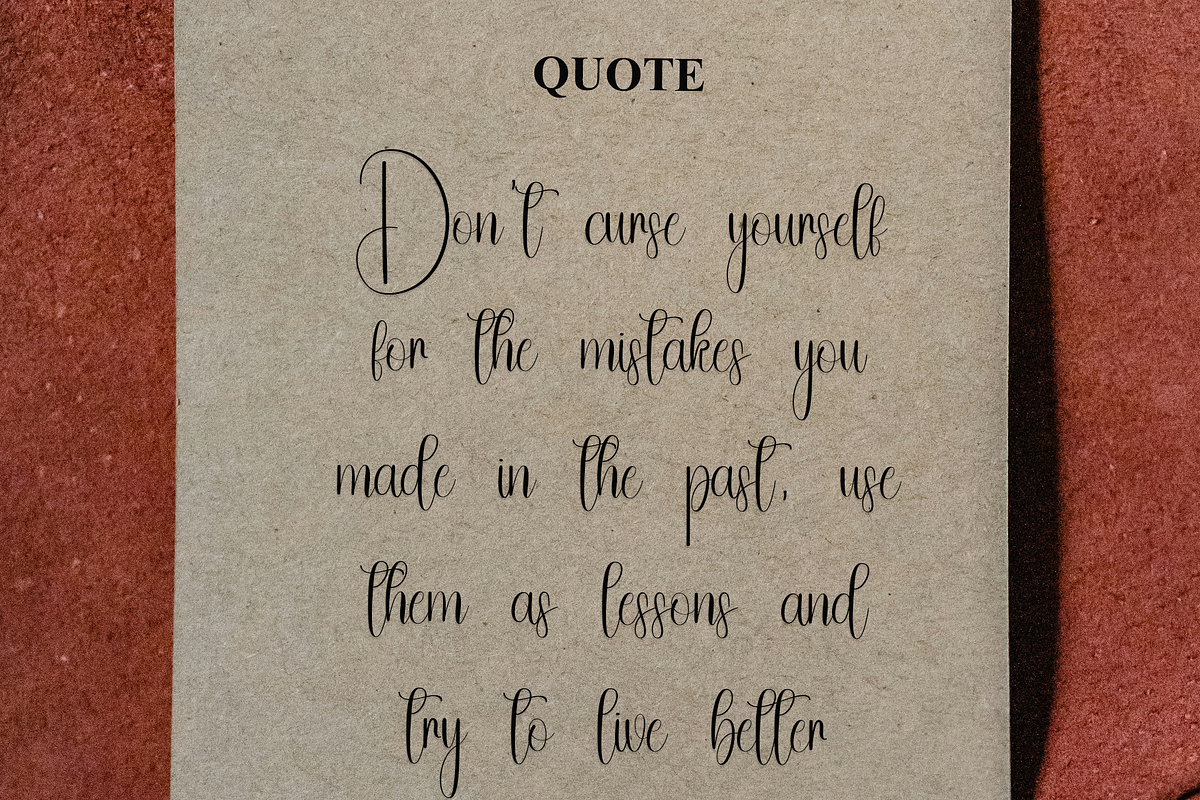 Anthony, a Font by FreshTypeINK (Photo 8 of 8)
