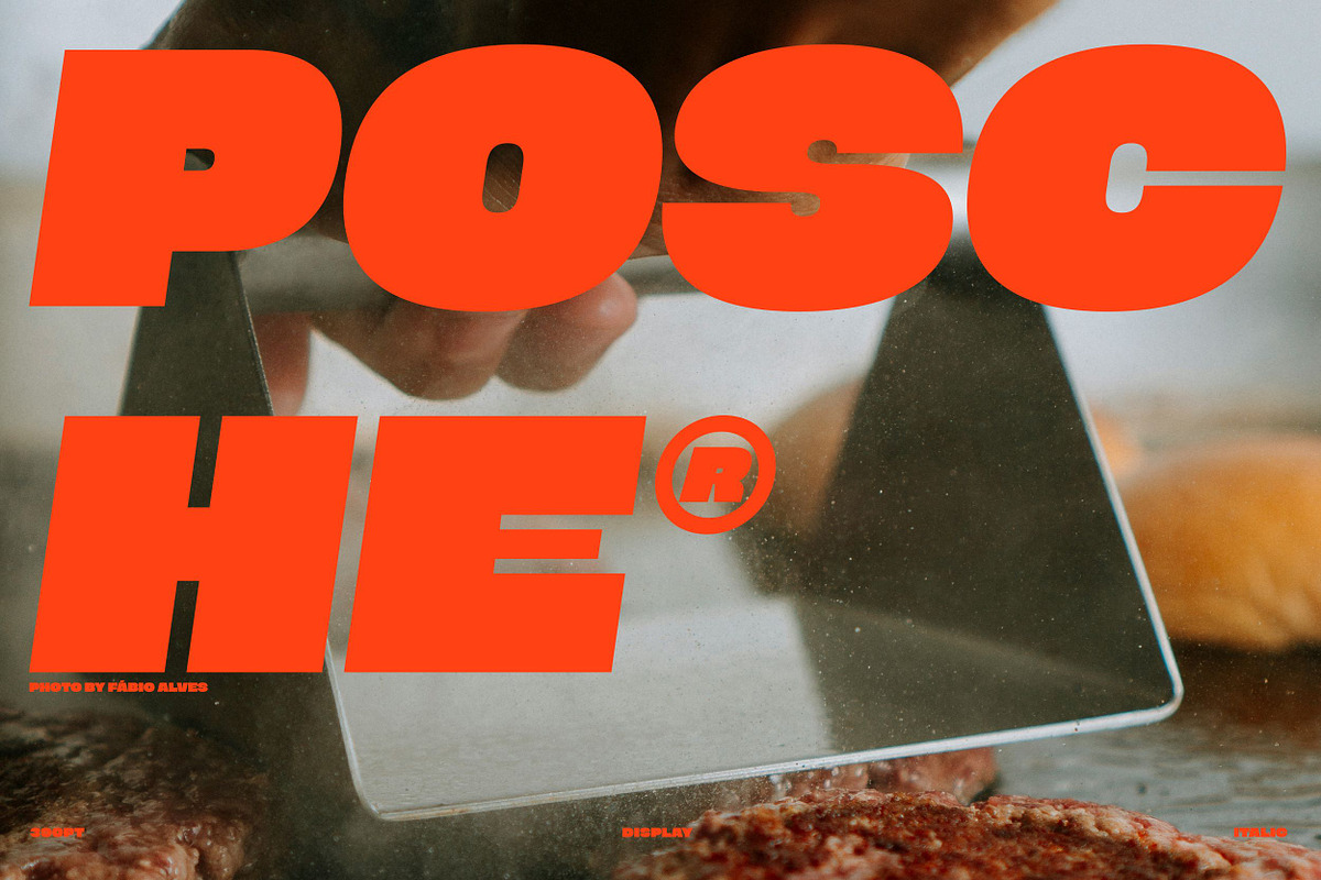 PS CHONK | Display Typeface, a Sans Serif Font by Posche Type (Photo 6 of 14)