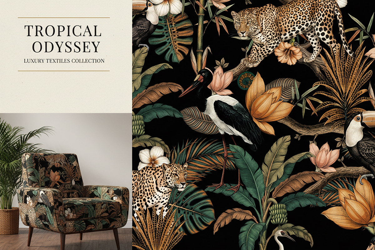Tropical Wildlife Pattern & Motifs!, a Pattern Graphic by Luiz da Rolt Grathwohl (Photo 11 of 16)