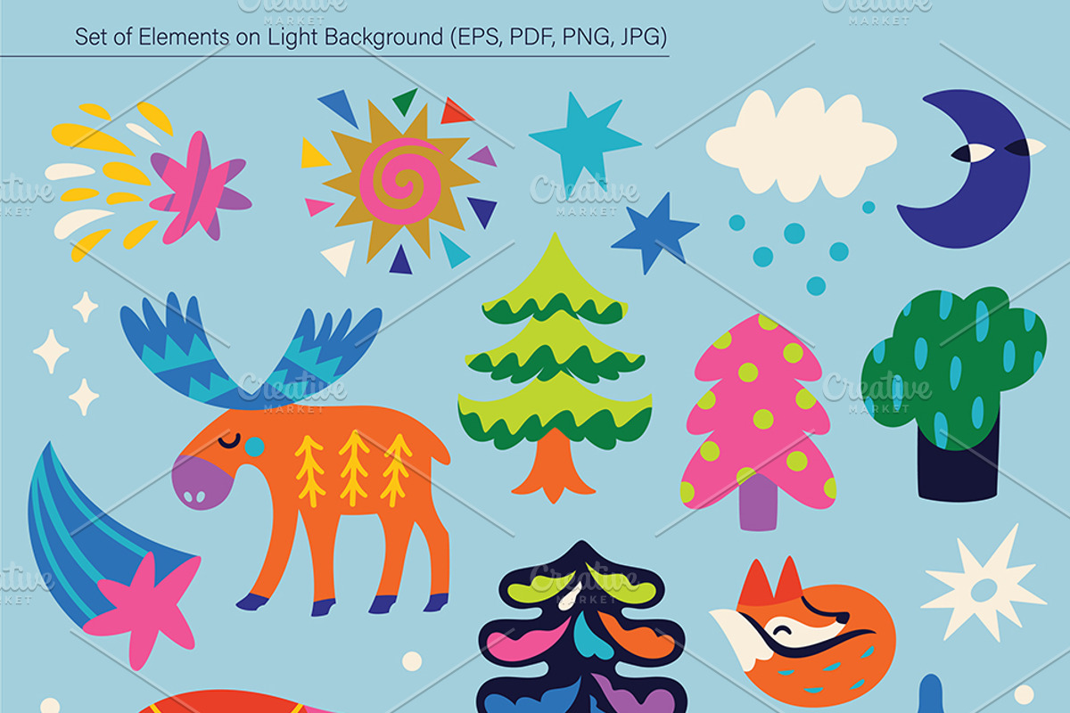 Nordic Dreamland, an Object Illustration by PenguinHouse (Photo 2 of 15)