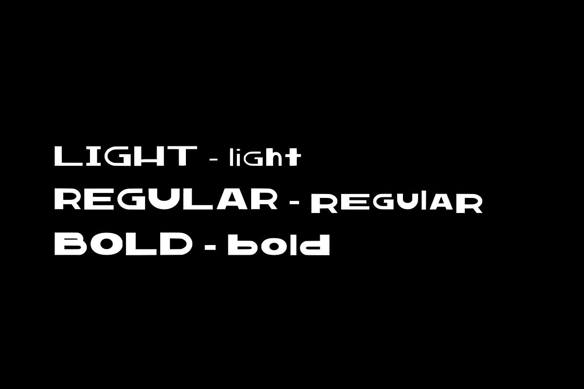 Changes Typeface preview 2