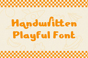 Baffelo Handwritten Playful, a Handwritten Font by Boril Std (Thumbnail 5 of 7)