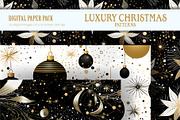Luxury Christmas patterns., a Texture Graphic by KENO Mascots (Thumbnail 2 of 5)