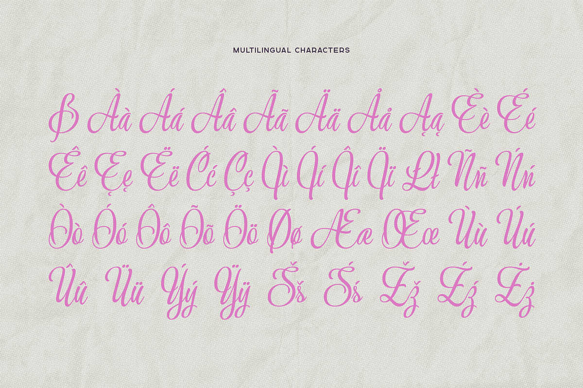Bettys Rolling Script, a Script Font by Gleb Guralnyk (Photo 8 of 8)