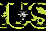 Digital Grunge Text Effects, a Layer Style Add-On by Tom Gordon Design (Thumbnail 9 of 10)