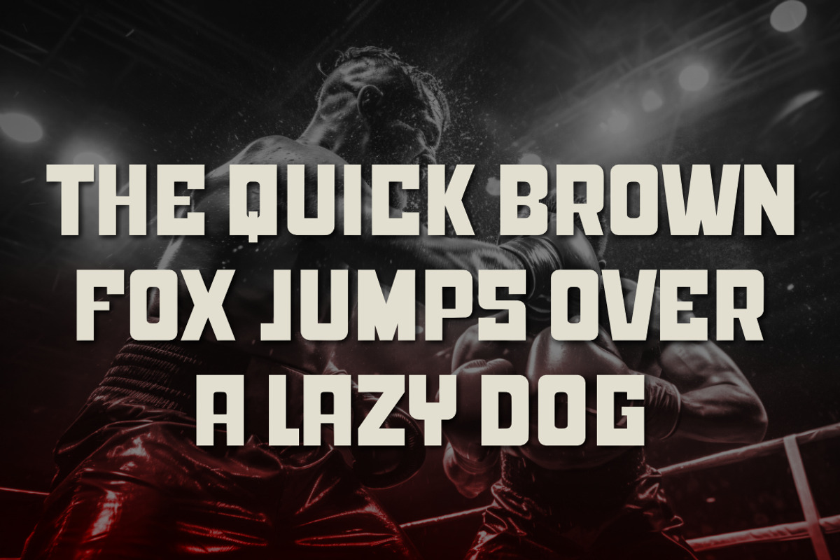 Bombed Sport Power Font, a Sans Serif Font by Bayuktx (Photo 3 of 8)