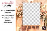 Chic Garden Wedding Sign Mockup PSD, a Product Mockup by Printable Pretty Studio (Thumbnail 2 of 9)