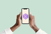 Modern Hexagonal Tech Radar Logo, a Branding & Logo Template by Vectorium Studio (Thumbnail 7 of 9)