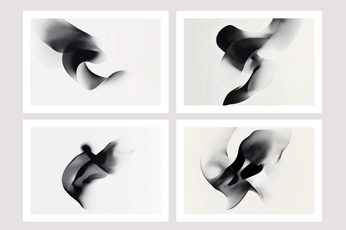 Miba Co · B&W Abstract Minimalism, a Texture Illustration by milatovar (Photo 2 of 20)