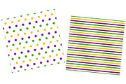 Mardi Gras background pattern, a Pattern Graphic by IrinaShishkova (Thumbnail 5 of 6)