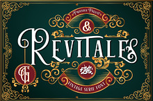 Revitale - A Vintage Serif Font