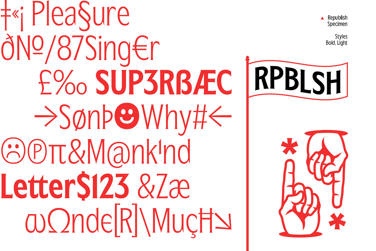 Republish Variable Font, a Serif Font by Abda Laka (Photo 17 of 21)