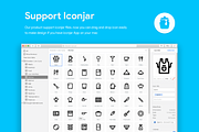 50 Kitchen Line Icon, an Outline Icon by Kawalan Studio (Thumbnail 9 of 9)