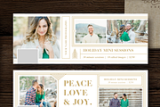 Holiday Mini Session Templates, a Flyer Template by roselindoco (Thumbnail 4 of 5)