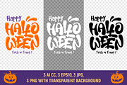 Halloween Designs Set, a Poster Template by Vector beauty (Thumbnail 4 of 4)