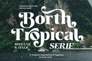 Borth Tropical Serif
