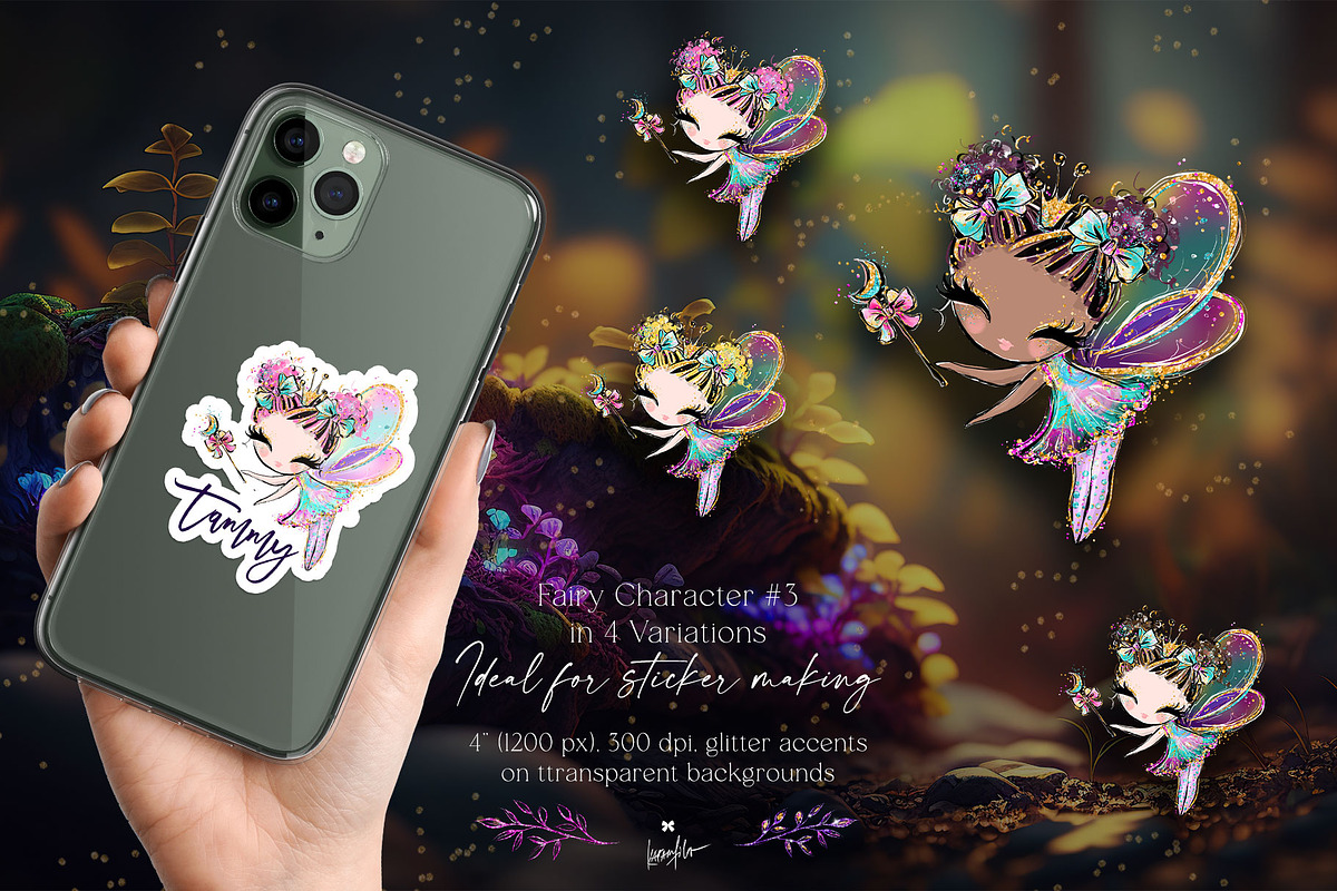 Fairies Dragon Unicorn Frog Clipart, an Animal Illustration by KaramfilaS (Photo 4 of 8)