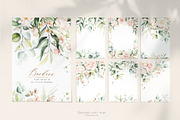 Watercolor Blush Floral Alphabet Set, a Decorative Illustration by Veris Studio (Thumbnail 21 of 24)