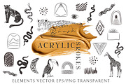 Acrylic Brush Strokes, an Object Graphic by Evgeniia (Thumbnail 8 of 10)