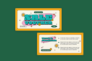 Retro Sale Voucher