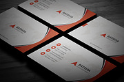 Corporate Business Card, a Business Card Template by InfinityArt (Thumbnail 2 of 4)