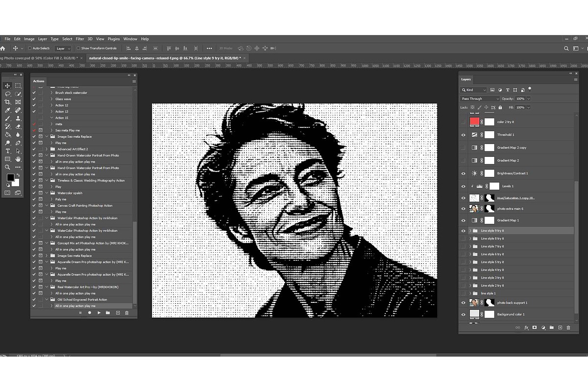 Old School Engraved Portrait Action, an Action Add-On by MRI STUDIO (Photo 10 of 12)