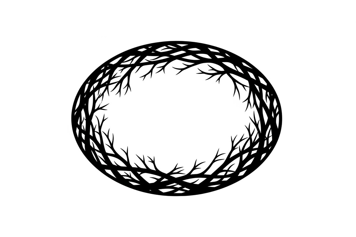 Hand Drawn Oval Scribble Frames, an Illustration by Gfx_Store (Photo 31 of 51)