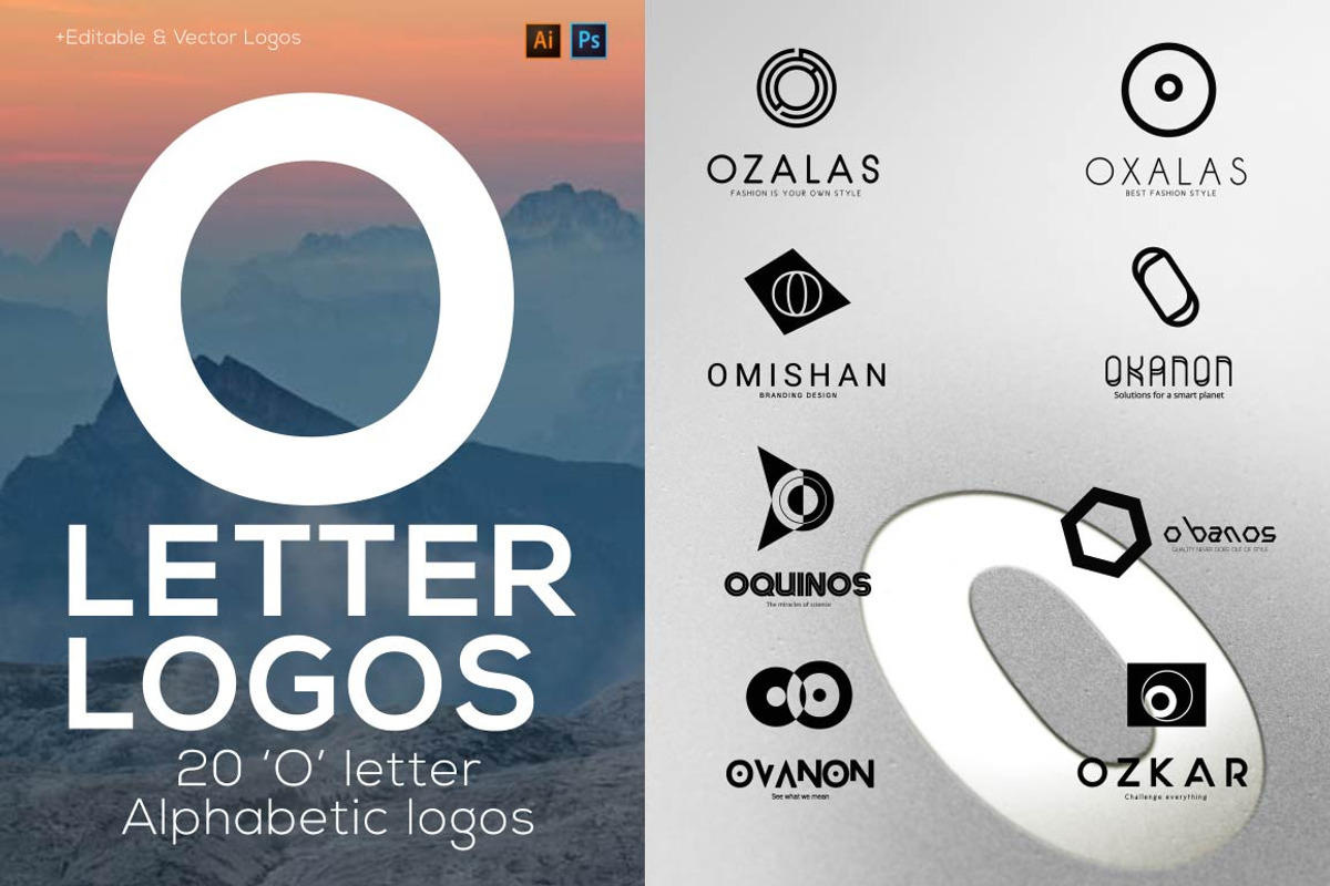 520 A to Z Logos Bundle, a Branding & Logo Template by AN Productions (Photo 33 of 58)