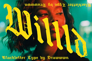 Willld | Distressed Blackletter