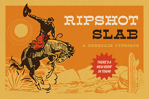 Ripshot Slab - Western Font