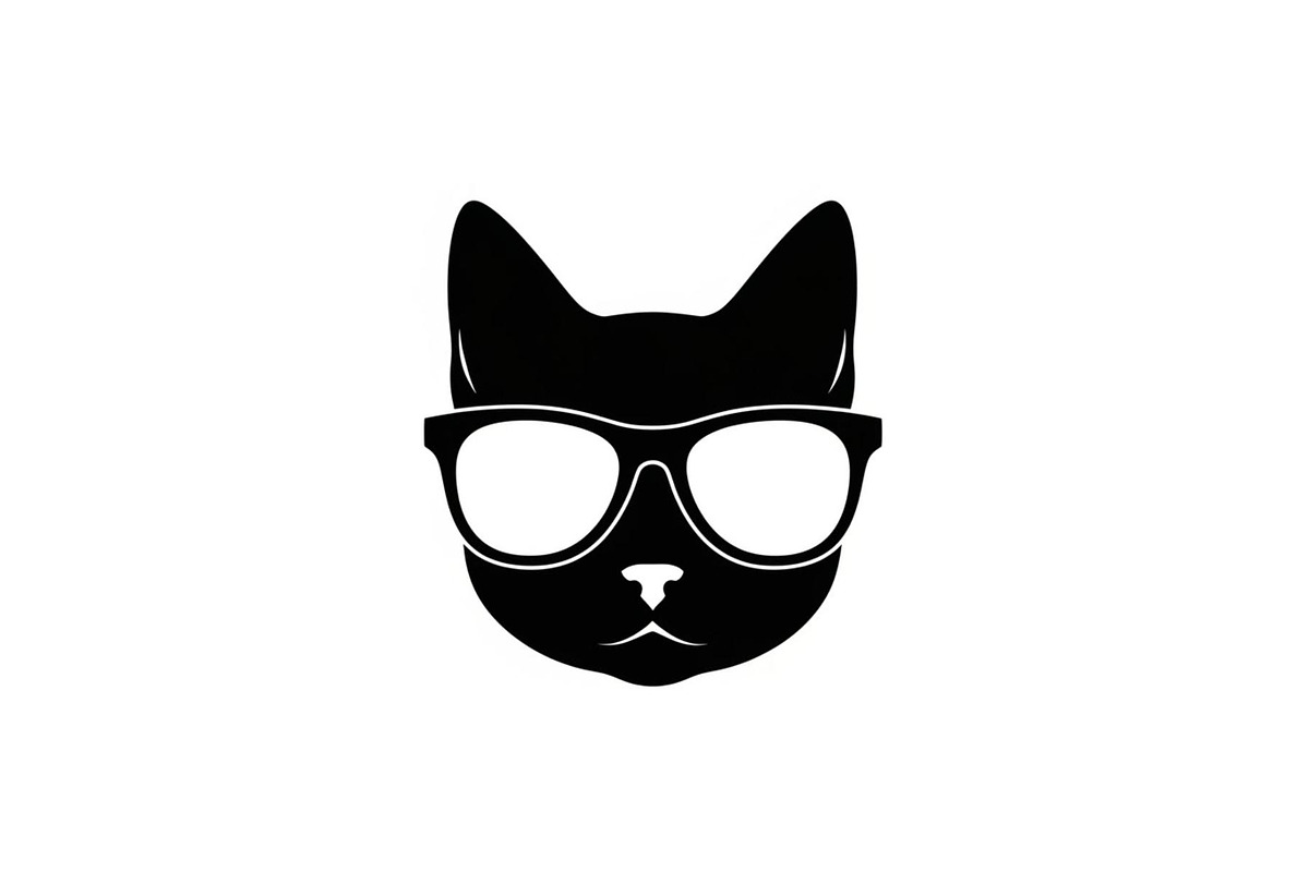 Cool Cat Silhouette Vector Bundle, an Illustration by Designs_River (Photo 36 of 51)