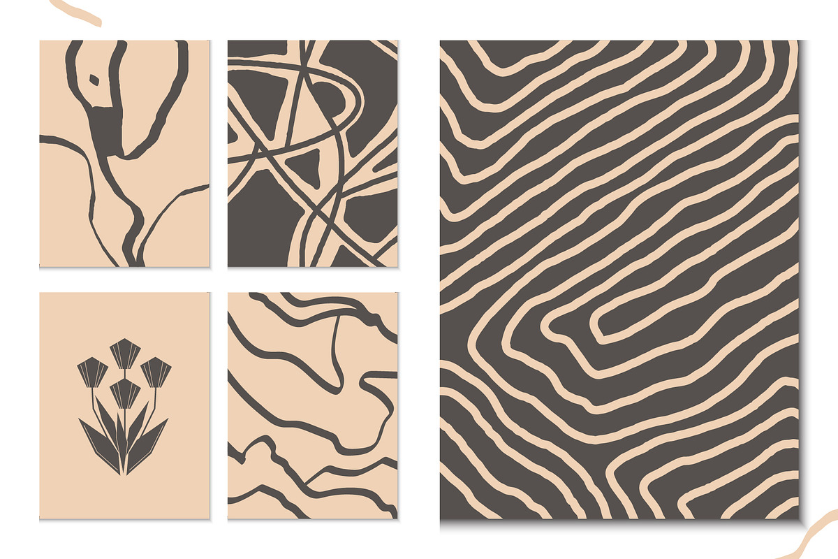 Two-Tone Abstract Visuals, a Pattern Graphic by Zim Varezhkin (Photo 9 of 12)