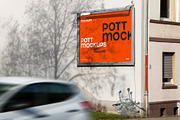 billboard mockup residential area, an Advertising Mockup by pott.mockups (Thumbnail 1 of 2)