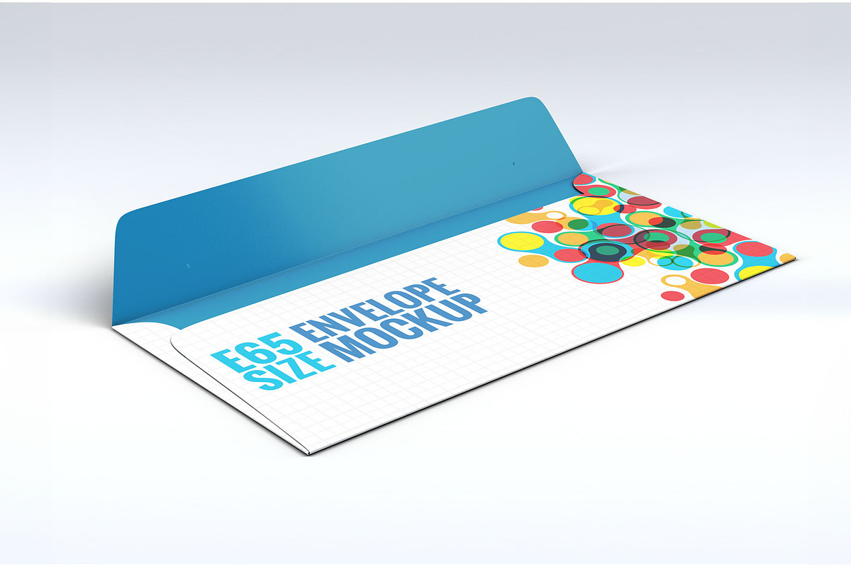 Envelope E65 Mockup, an Advertising Mockup by Xtrahive (Photo 2 of 2)