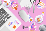 Love yourself: Self Love graphic set, a Person Illustration by Lana Sham (Thumbnail 5 of 14)