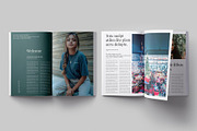 Lifestyle Magazine Template, a Magazine Template by ElvinPrint (Thumbnail 3 of 8)