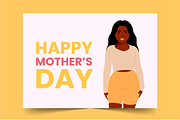 Happy Mothers Day Card, a Card Template by nataliemukundu (Thumbnail 1 of 2)