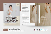 Wedding Bridal Fashion Lookbook, a Brochure Template by twinstd (Thumbnail 1 of 6)