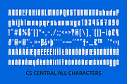 CS Central – Condensed Font, a Sans Serif Font by Craft Supply Co. (Thumbnail 8 of 8)