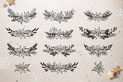 Merry Christmas. Winter elements, a Decorative Illustration by Kate Macate (Thumbnail 4 of 5)