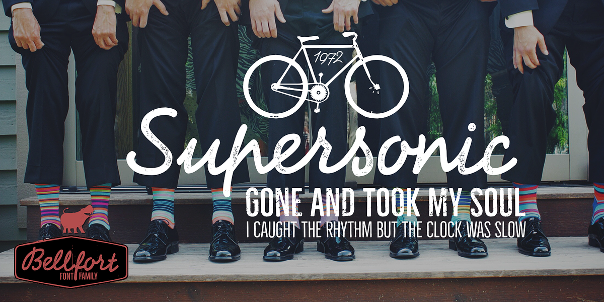Bellfort, a Handwritten Font by GRIN3 (Nowak) (Photo 6 of 7)