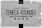 Zeneca Rounded, a Sans Serif Font by almazstudio (Thumbnail 1 of 10)