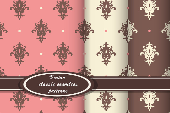 Elegant classic patterns preview 2