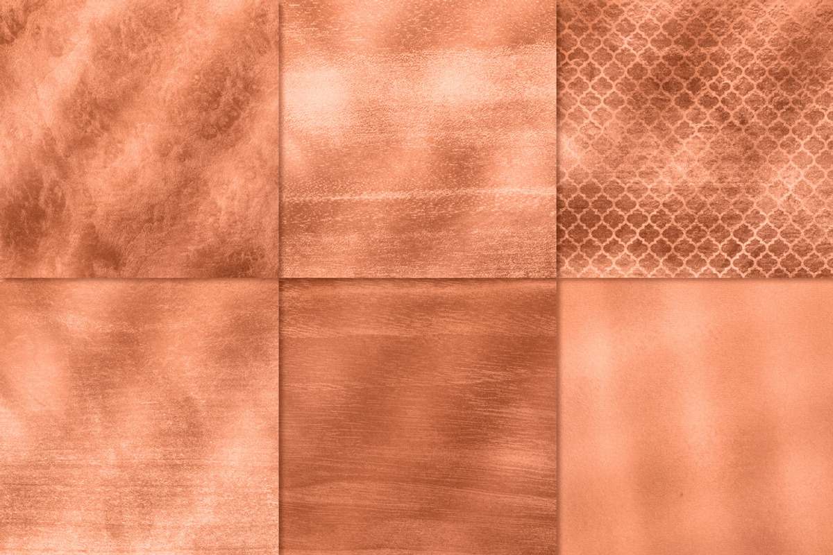 240+ Rose Gold Foil Texture Pack, a Texture Graphic by Paper Element (Photo 7 of 19)