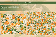 ORANGEDELIGHT Seamless Pattern Print, a Pattern Graphic by Fabrivo (Thumbnail 8 of 10)