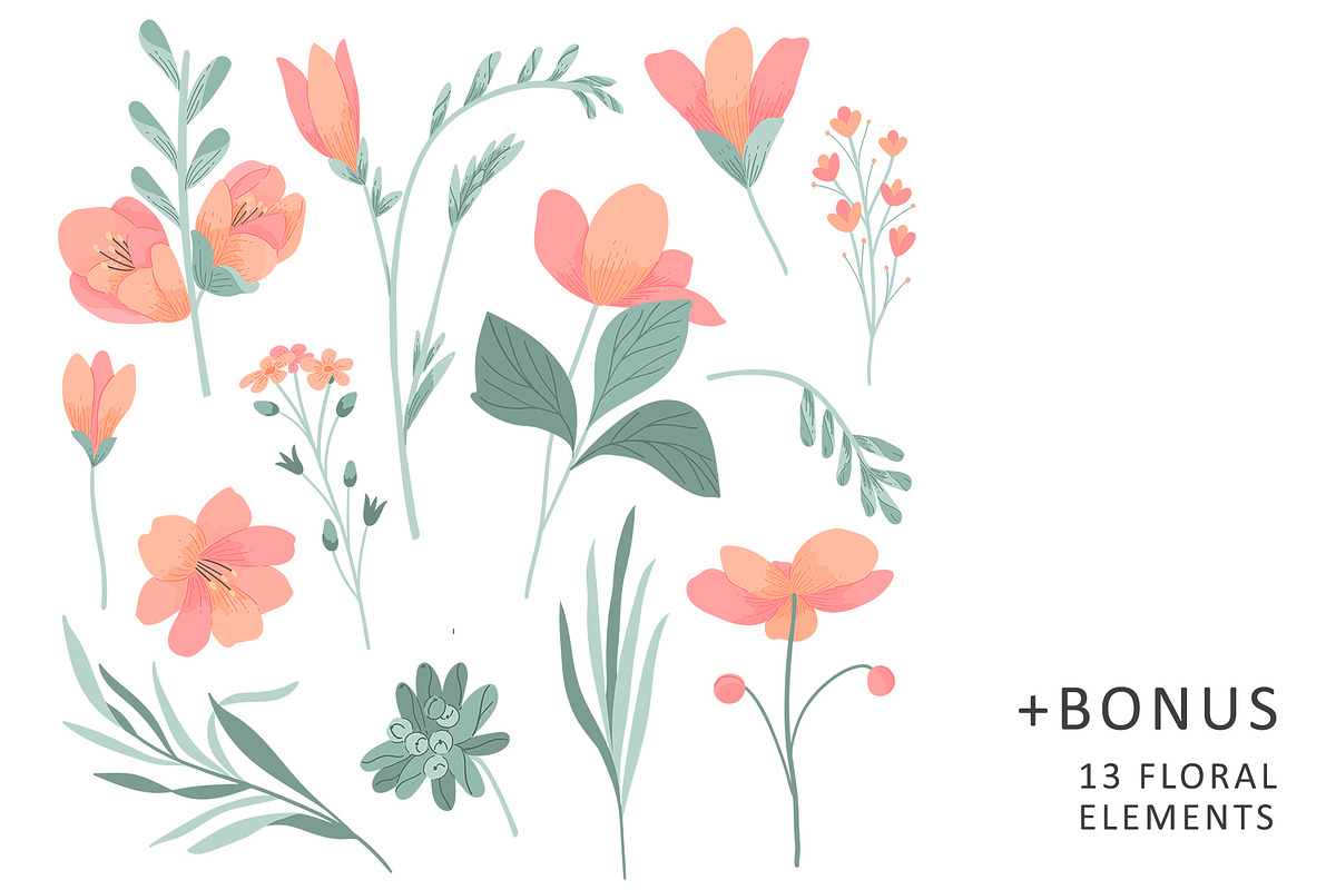 Floral seamless pattern, a Pattern Graphic by hanifa_design (Photo 10 of 10)